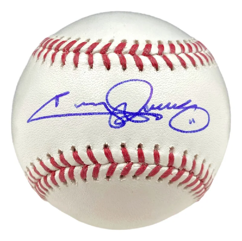 Baseball Opposite Field Hitting-Jimmy Rollins Philadelphia Phillies Signed Official MLB Baseball PSA Hologram