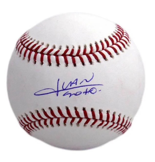 Baseball Second Baseman-Pre-Order: Juan Soto New York Yankees Autographed Official MLB Baseball (Fanatics)