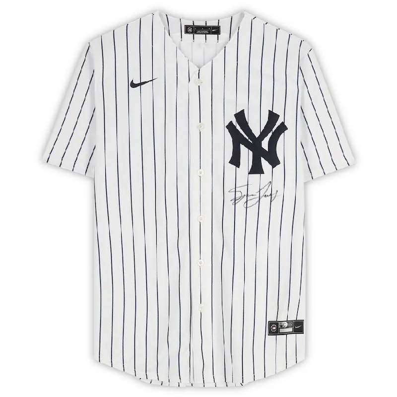 Baseball Jersey With Lightweight Fabric-Spencer Jones Signed New York Yankees Nike Replica Jersey - Signed on Front (Fanatics)