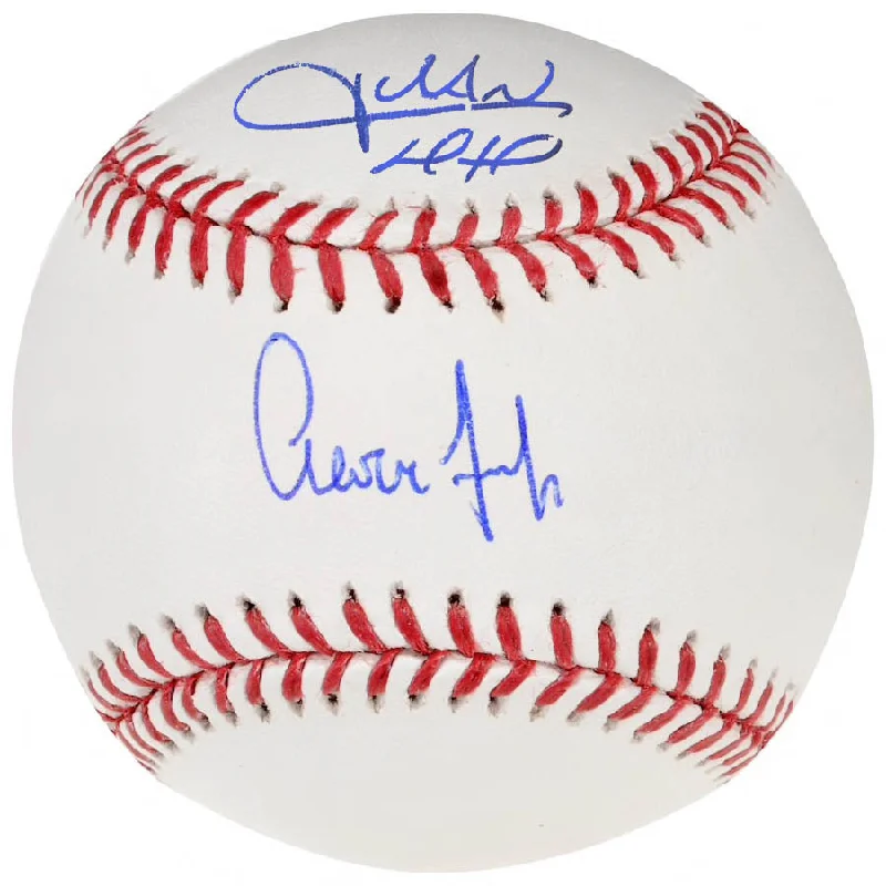 Pre-Order: Juan Soto and Aaron Judge New York Yankees Autographed Official MLB Baseball (Fanatics)