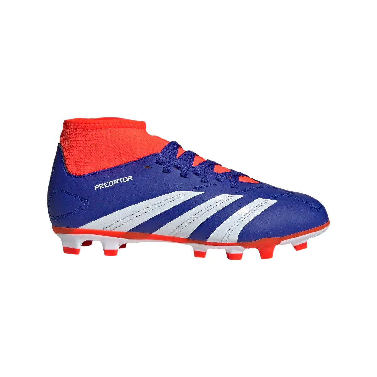 Football Shoes For Quick Movements-adidas Youth Predator Club Sock Flexible Ground Soccer Cleats