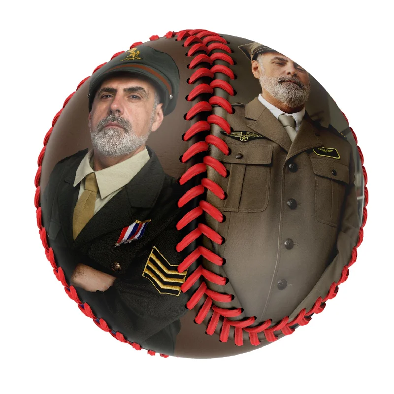 Personalized 2 Military Photo Baseballs