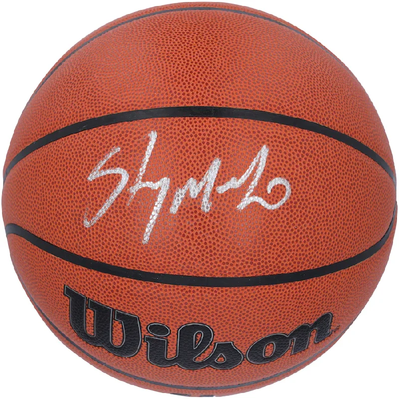 Basketball Indoor Court-Carmelo Anthony  Signed Denver Nuggets  Wilson Authentic Series Indoor/Outdoor Basketball (Fanatics)