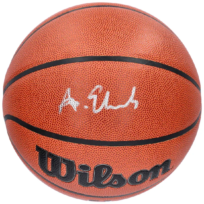 Basketball Outdoor Court-Anthony Edwards  Signed Minnesota Timberwolves  Wilson Authentic Series Indoor/Outdoor Basketball (Fanatics)