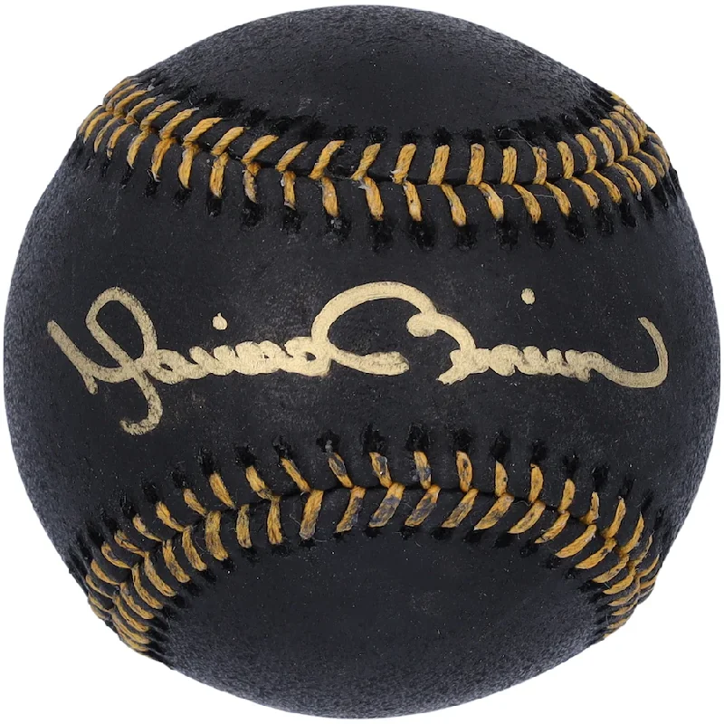 Mariano Rivera Signed New York Yankees  Black Leather Baseball (Fanatics)