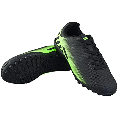 Football Shoes With High Energy Return-Vizari Kid's Santos Junior Turf Soccer Shoes for Boys and Girls