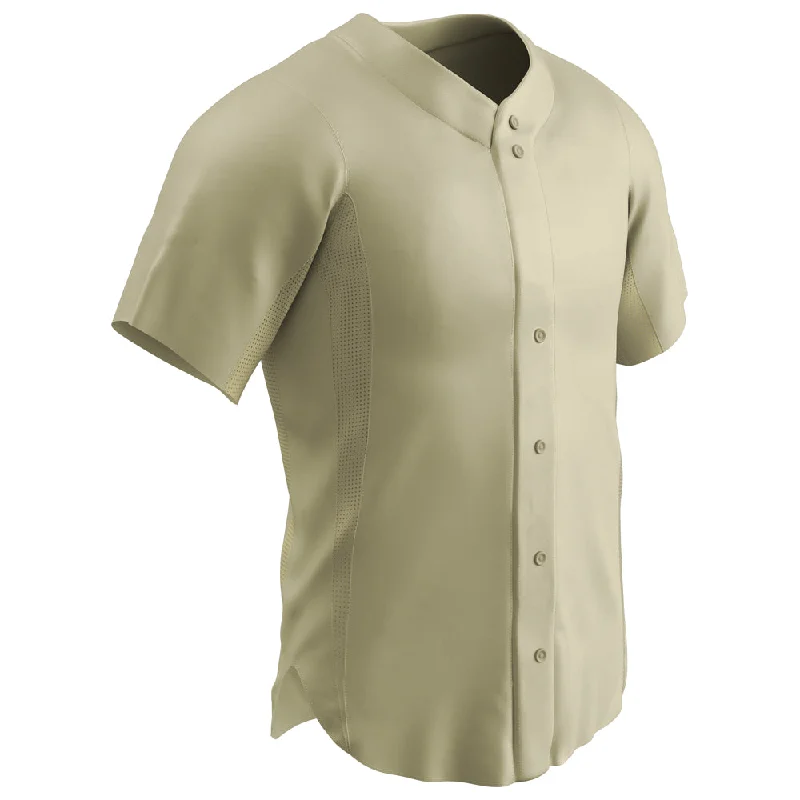 Baseball Jersey For Summer Games-Reliever Full Button Baseball Jersey - Youth