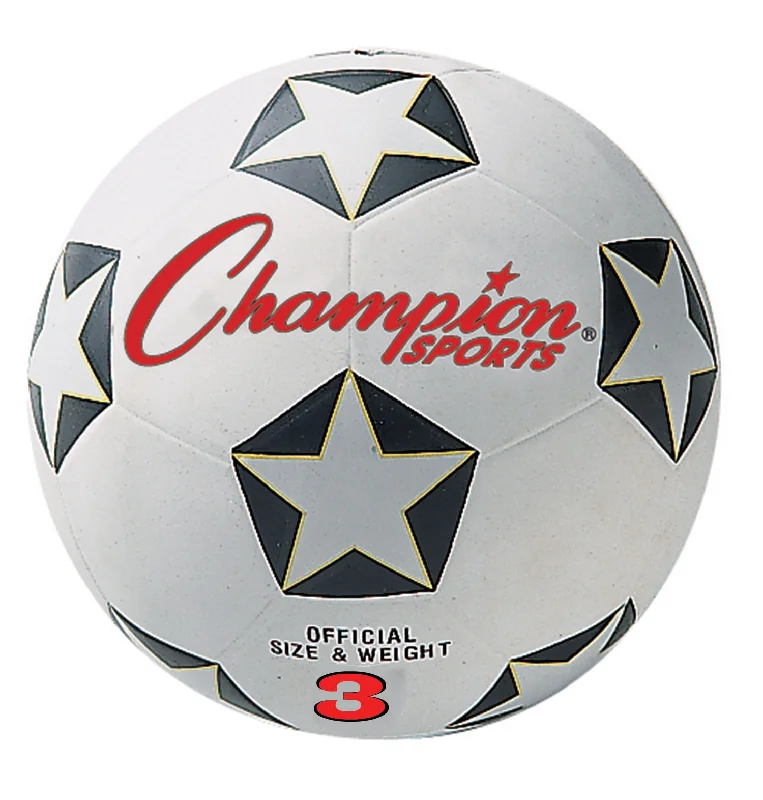 Football Power Rankings-Champion Sports Rubber Soccer Ball