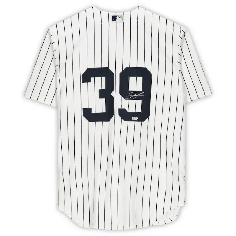 Baseball Jersey With Tie-Dye Design-Jose Trevino Signed White New York Yankees  Nike Replica Jersey (Fanatics)