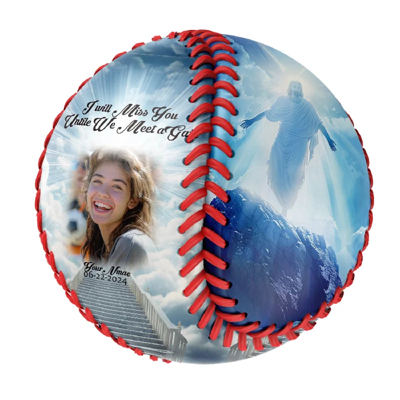 Personalized Memorial Photo Baseballs