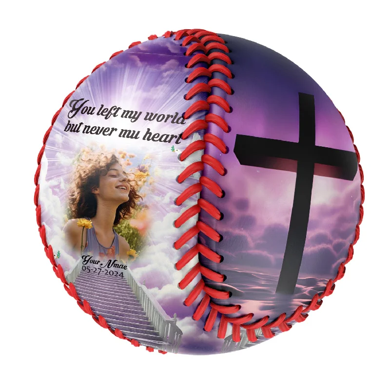 Personalized Memorial Photo Baseballs