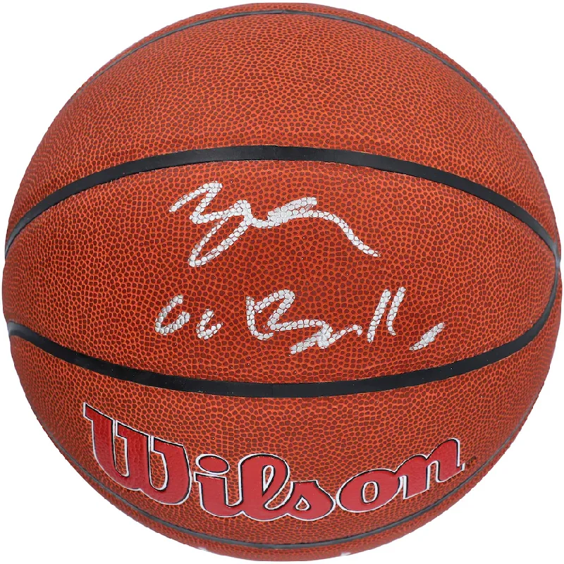 Basketball Mental Training-Lonzo Ball Signed Chicago Bulls  Wilson Team Logo Basketball with "Go Bulls" Inscription (Fanatics)