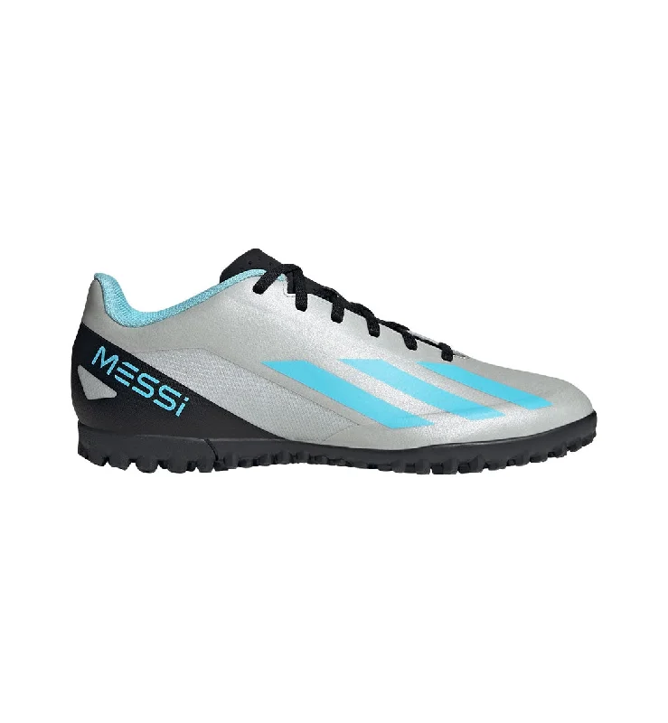 Football Shoes With Dual-Density Foam-adidas Men's X Crazyfast Messi.4 Turf Soccer Shoes