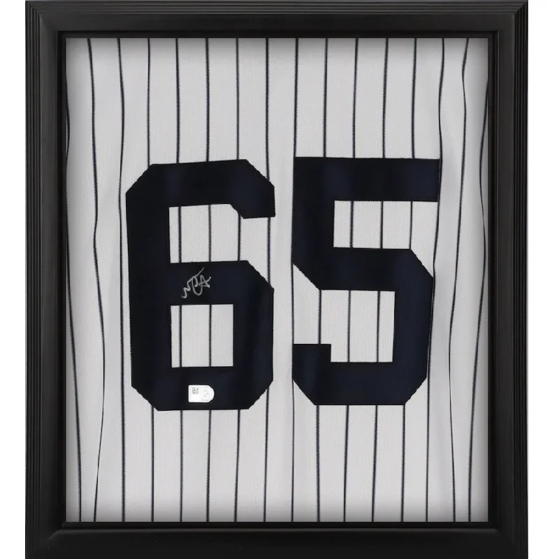 Baseball Jersey With Oversized Fit-Nestor Cortes Jr. Signed New York Yankees  Framed White Nike Authentic Jersey Shadowbox (Fanatics)