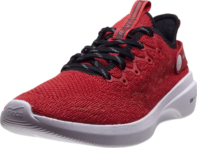 Basketball Shoes With Sock-Like Fit-Erke Cushioning Shoes Men Running Red/Black 11120103449-203