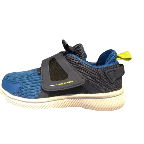 Basketball Shoes With Modern Aesthetics-Erke Shoes Kids-Boys Running Royal Blue/D.Blue 63120103015-602