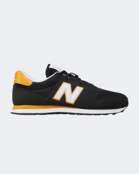 Basketball Shoes For Forwards-New Balance 500 Men Lifestyle Shoes Black