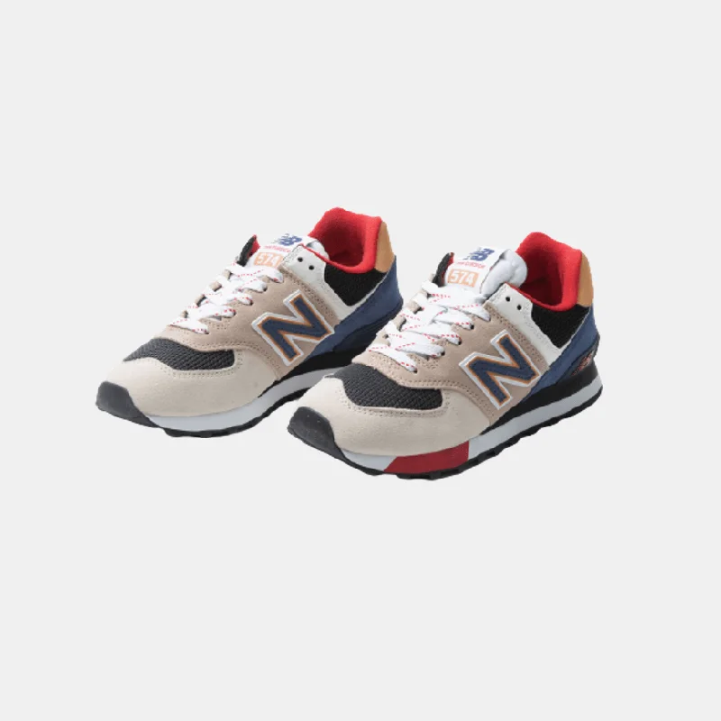 Basketball Shoes With Stylish Aesthetic-New Balance 574 Men Lifestyle Shoes Multicolor