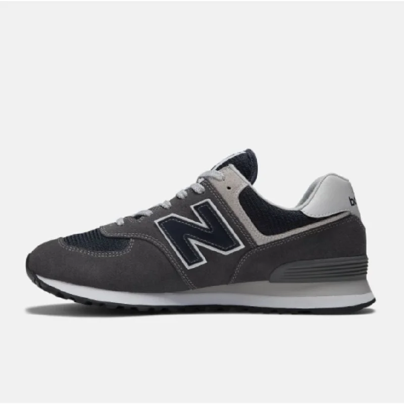 Basketball Shoes With Durable Fabric-New Balance 574 Men Lifestyle Shoes Grey