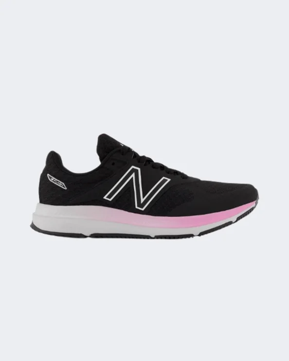 Basketball Shoes With Premium Knit Upper-New Balance Flshv5 Women Running Shoes Black/Pink