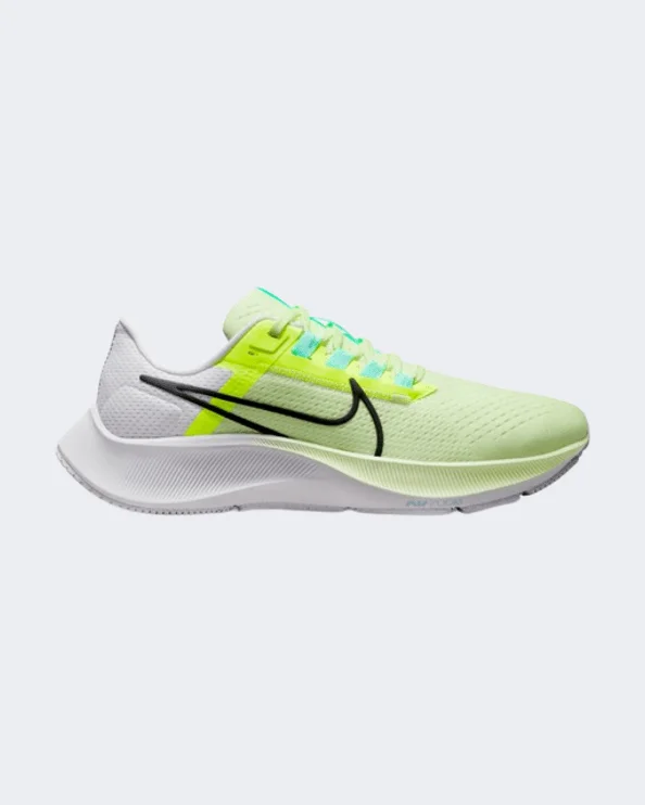 Basketball Shoes With Overlays For Support-Nike Air Zoom Pegasus 38 Women Running Shoes Volt/Green