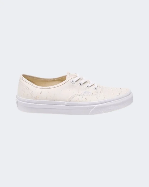 Basketball Shoes With Padded Collar-Vans Authentic Speckle Jersey Women Lifestyle Shoes  Cream